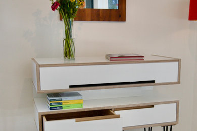 Modernes Wohnzimmer in Hamburg