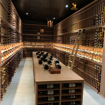 Rhino Custom Wine Cellar in Oklahoma City