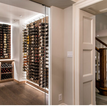 Papro Wine Cellar featuring walnut panels and Vintageview