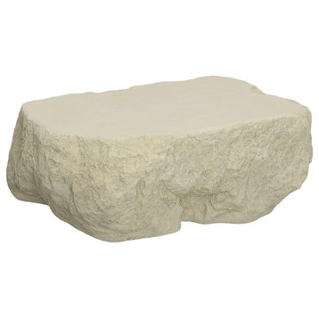Quarry Coffee Table, Large, Roman Stone