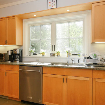 New Windows in Gorgeous Kitchen - Renewal by Andersen Long Island, NY