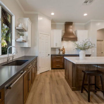 Two Toned Cabinet Kitchen