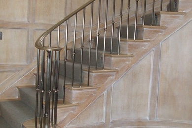 Photo of a traditional staircase in New York.