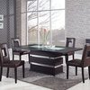 Global Furniture USA G072DT 5-Piece Rectangular Dining Room Set /w Brown Chairs