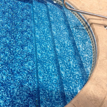 Stadium Step Seating: Vinyl Liner Steps