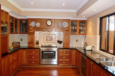 Design ideas for a country kitchen in Perth.