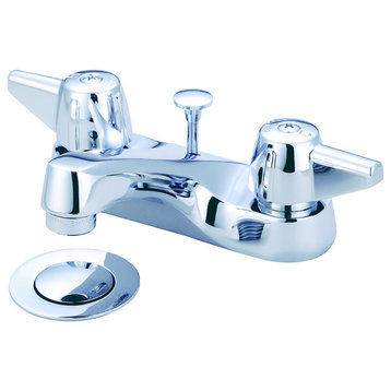 Central Brass 81137-DA 1.2 GPM Double Handle Deck Mounted - Polished Chrome