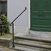 Handrails for Outdoor Steps Wrought Iron Step Railings, Fit 2-3 Steps