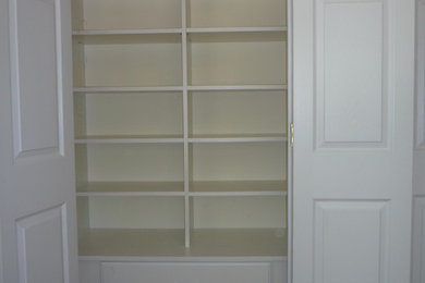 This is an example of a traditional storage and wardrobe in New York.