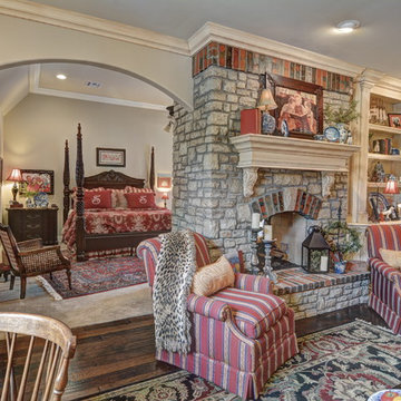 Master Suite with Two-Way Fireplace to Sitting Room
