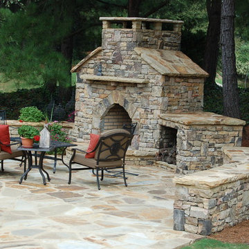 Backyard Renovation making unusable spaces usable.