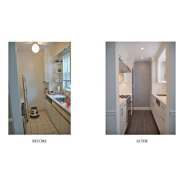 From Dated to Contemporary - A Manhattan Kitchen Transformation