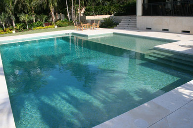 Pool Blue Line