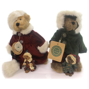 Christmas Boyd Bear Resin*Cooper Goodfriend with Sly-Cozy Companions 4041884 