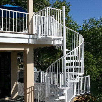 Wideberg  5' Aluminum Spiral Stairs-Sarasota