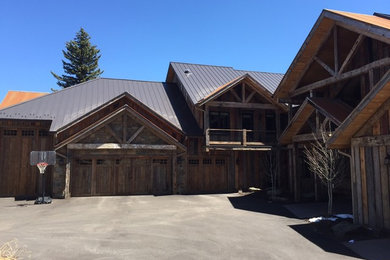 Example of a mountain style exterior home design in Other