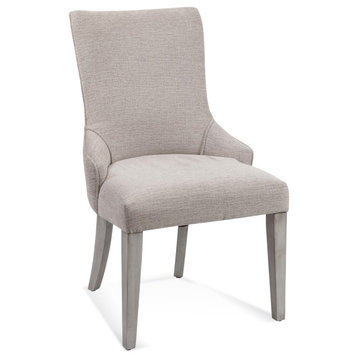 Delaney Chair, Washed Grey, Set of 2