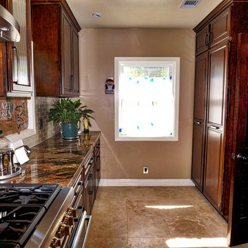 Remove Kitchen Soffit, Kitchen re-design with Custom Pantry Cabinets