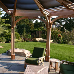 Octagonal Shade Pergola - Pergolas
