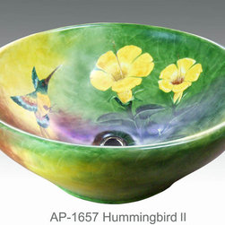 Hand Painted Vessels Sinks by Atlantis - Bathroom Sinks