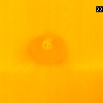 Thermal image pot light - after