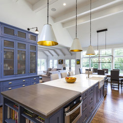 Pittsburgh, PA - Transitional - Metal Kitchen Countertop - Kitchen Countertops