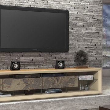 2874 MH TV Unit with Drawers