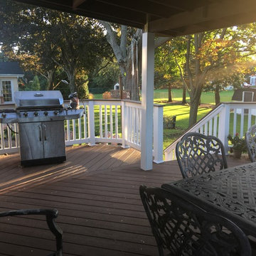 Timber Tech Low Maintenance Deck in Mt. Prospect by Archadeck of Chicagoland