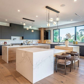 Experiment with On-Trend Elements, Kitchen Remodel in Sunnyvale, CA
