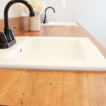 Spa-inspired, Modern Mission Vanity