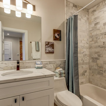 Bathroom Remodeling With Corner Tub, Standing Shower, Sink, Great Falls