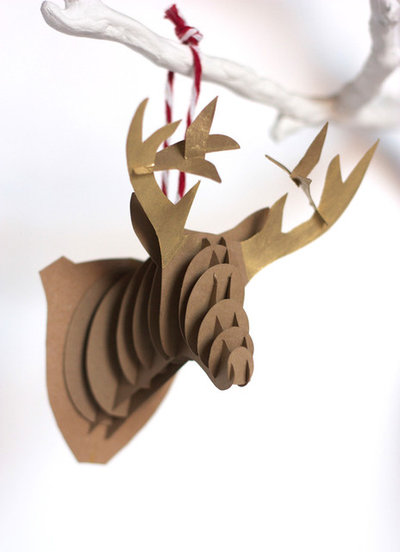 DIY Paper Reindeer Ornaments