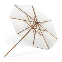 Skagerak Catania Round Umbrella Meranti - Parasols