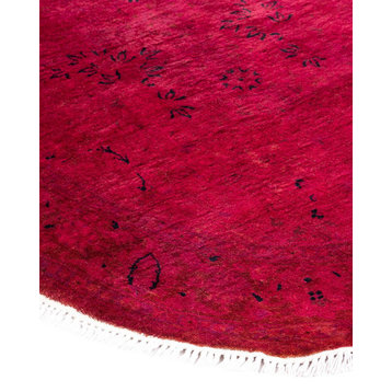 Fine Vibrance, One-of-a-Kind Hand-Knotted Area Rug Red, 3' 1" x 4' 7"