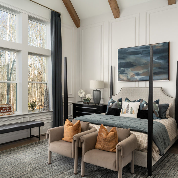 75 Beautiful Bedroom Wall Panelling Ideas and Designs - Houzz