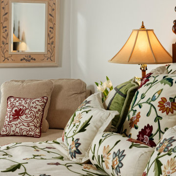 Casual Valances for a Country Home