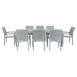 Contemporary Outdoor Dining Sets by Houzz