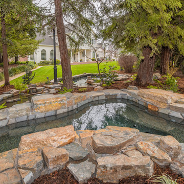 Colonial Style Pool House