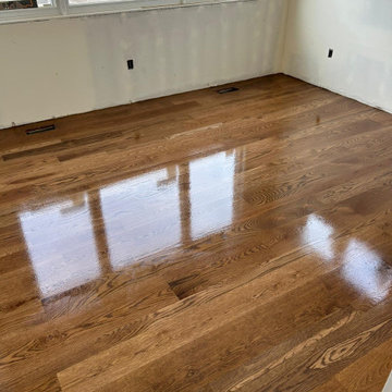 Installation, Sanding and Refinishing variation sizes white oak