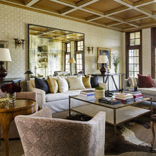 mirrored wall