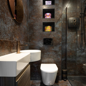 Bathroom - Milkyway Azul Tile