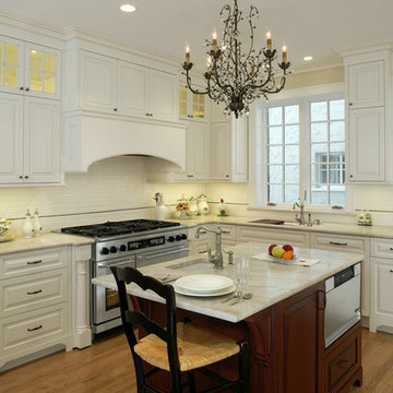 Kitchen renovation -White Custom Cabinetry
