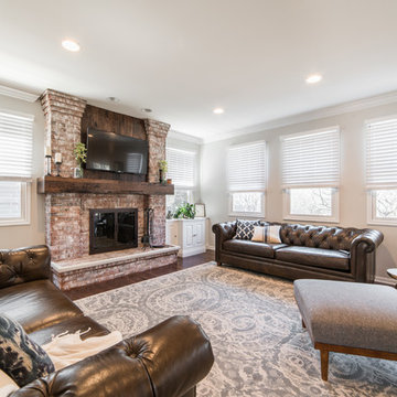 Elmhurst Home - Designs by Dan Wangler Builders - Staging by Crate and Barrel
