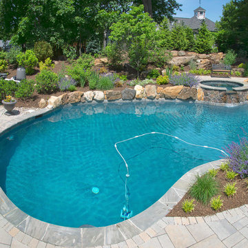 Pool overhead view