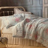 Shabby Chic Full-Queen Comforter Set Pink Roses Bedding