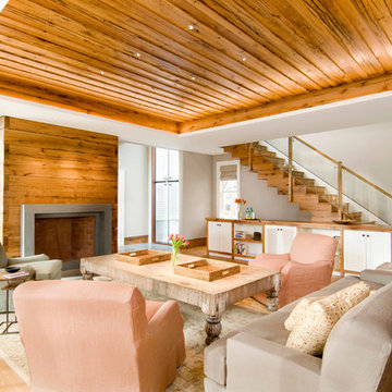 Reclaimed Oak Ceiling Paneling
