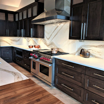 Frisco, CO - Contemporary - Walnut Kitchen Countertop