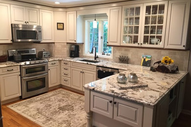 Elegant kitchen photo in Other