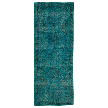 Rug N Carpet - Handwoven Oriental 4' 8'' x 12' 2'' Vintage Runner Rug