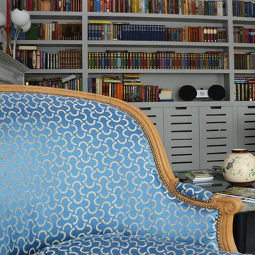 Bibliothèque contemporaine, style anglais